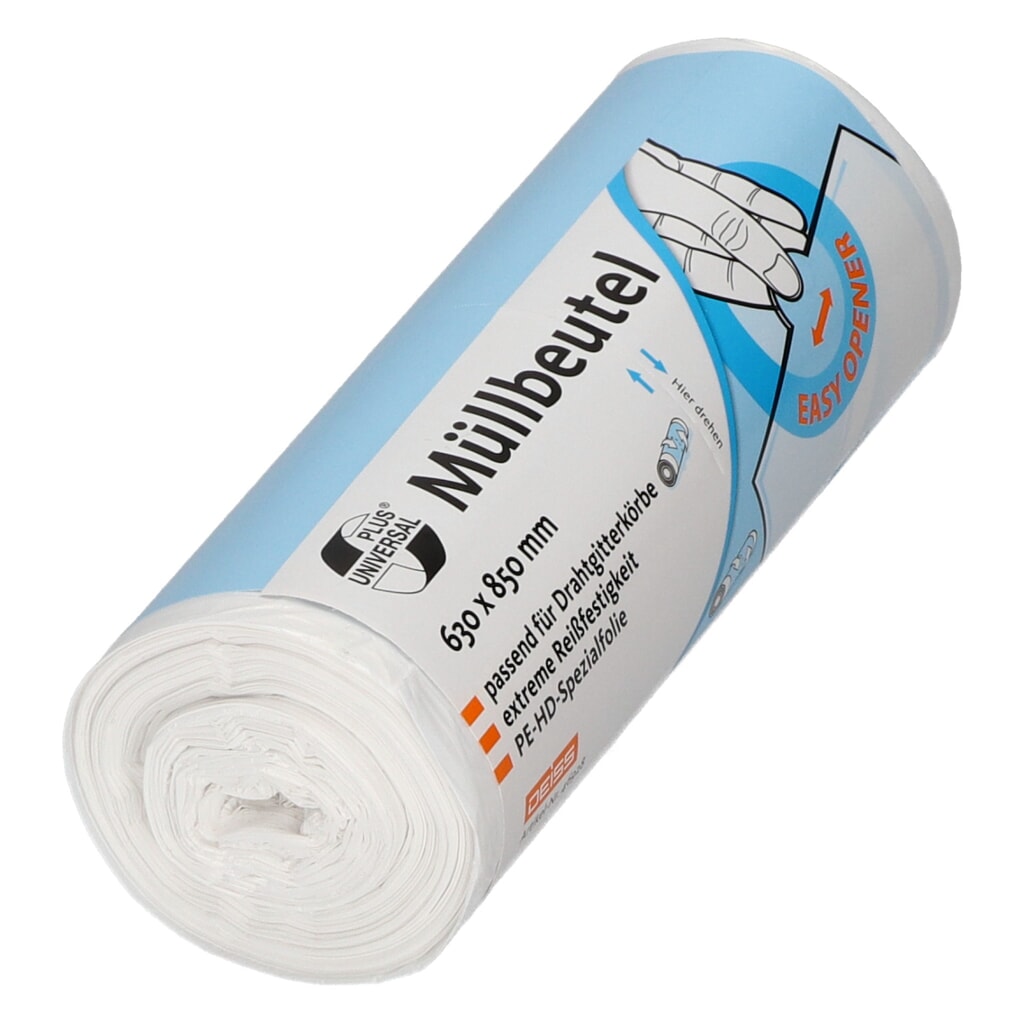 DEISS UNIVERSAL PLUS 80 L 630 x 850 mm HDPE vložky do koša, 40 ks v kotúči, 9 kotúč/balenie Obrázok výrobku: DEISS UNIVERSAL PLUS 80 L 630 x 850 mm HDPE vložky do koša, 40 ks v kotúči, 9 kotúč/balenie
