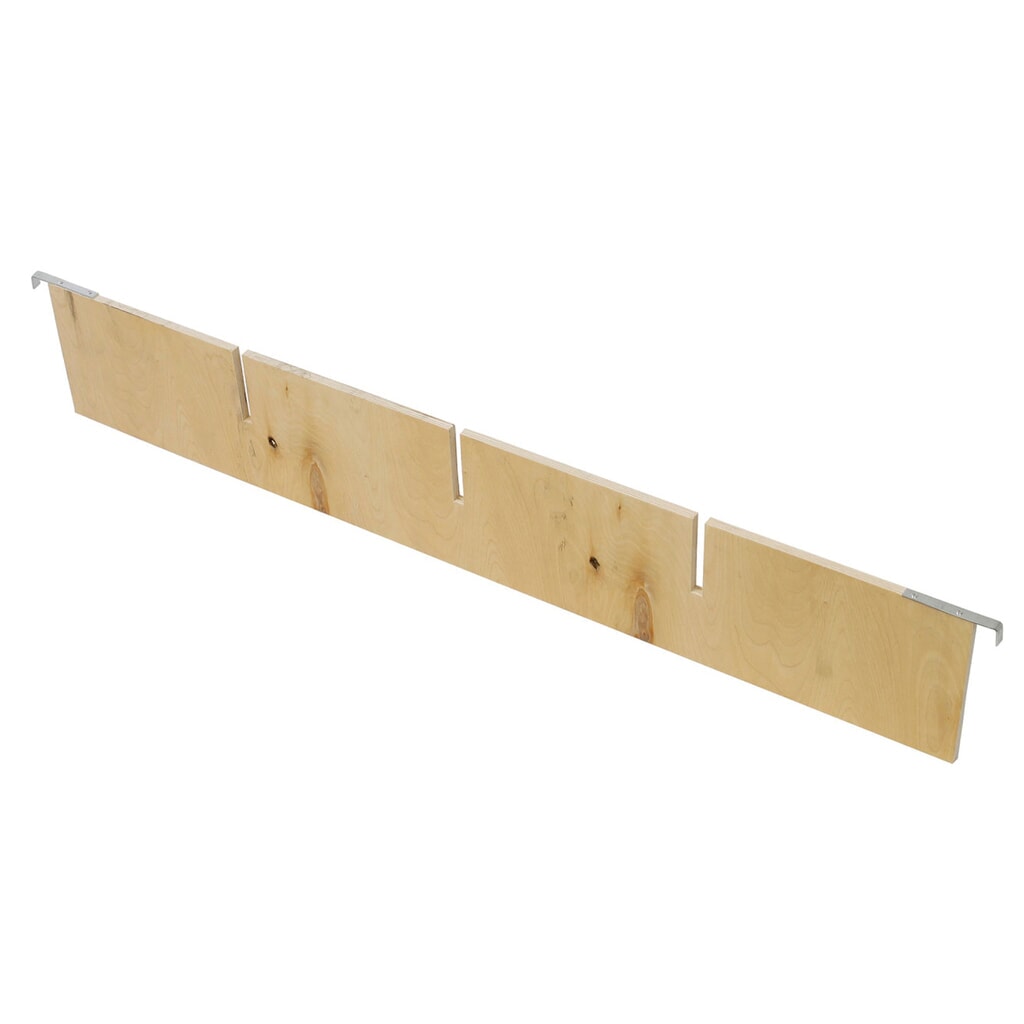 Pozdĺžny drevený rozdeľovač rámu 3 mlyny D x Š x V 1160 x 12 x 190 mm Obrázok výrobku: Pozdĺžny drevený rozdeľovač rámu 3 mlyny D x Š x V 1160 x 12 x 190 mm