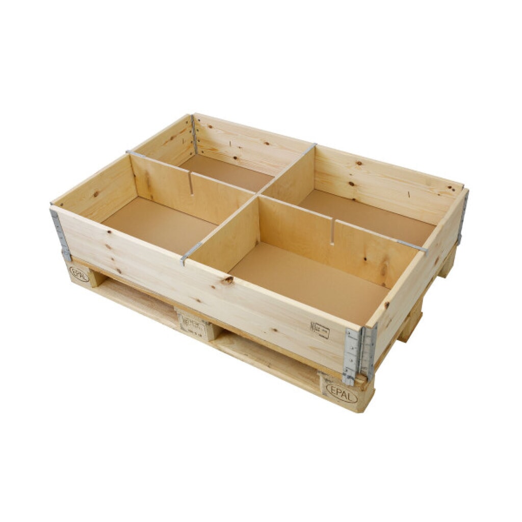 Číslo obrázka výrobku 3: Pozdĺžny drevený rozdeľovač rámu 3 mlyny D x Š x V 1160 x 12 x 190 mm