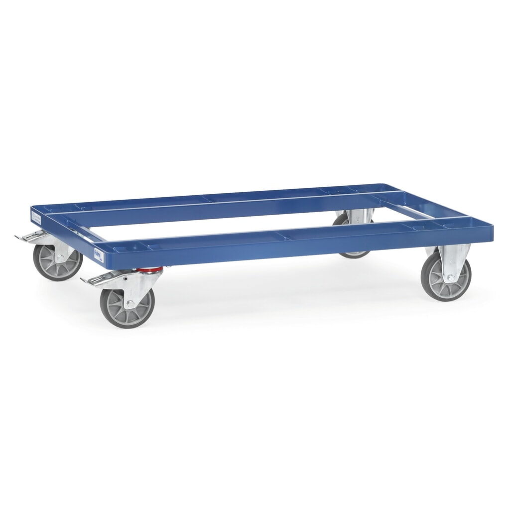Obrázok výrobku: dolly fetra®, nosnosť 500 kg, pre palety 1 200 x 800 mm, pneumatiky TPE