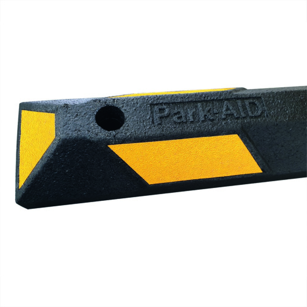Číslo obrázka výrobku 3: Park-Aid® zarážka kolieska, čierna so žltou reflexnou páskou, šírka 900mm