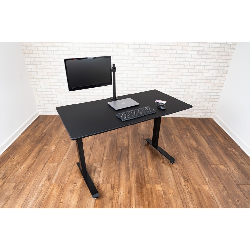 Číslo obrázka výrobku 5: Držiak monitora pre 1 monitor, s funkciou naklonenia a otáčania, čierny