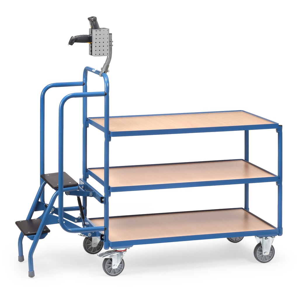 Držiak skenera na zber vozíka fetra®, V x Š x H 150 x 120 x 87 mm Číslo obrázka výrobku 4: Držiak skenera na zber vozíka fetra®, V x Š x H 150 x 120 x 87 mm