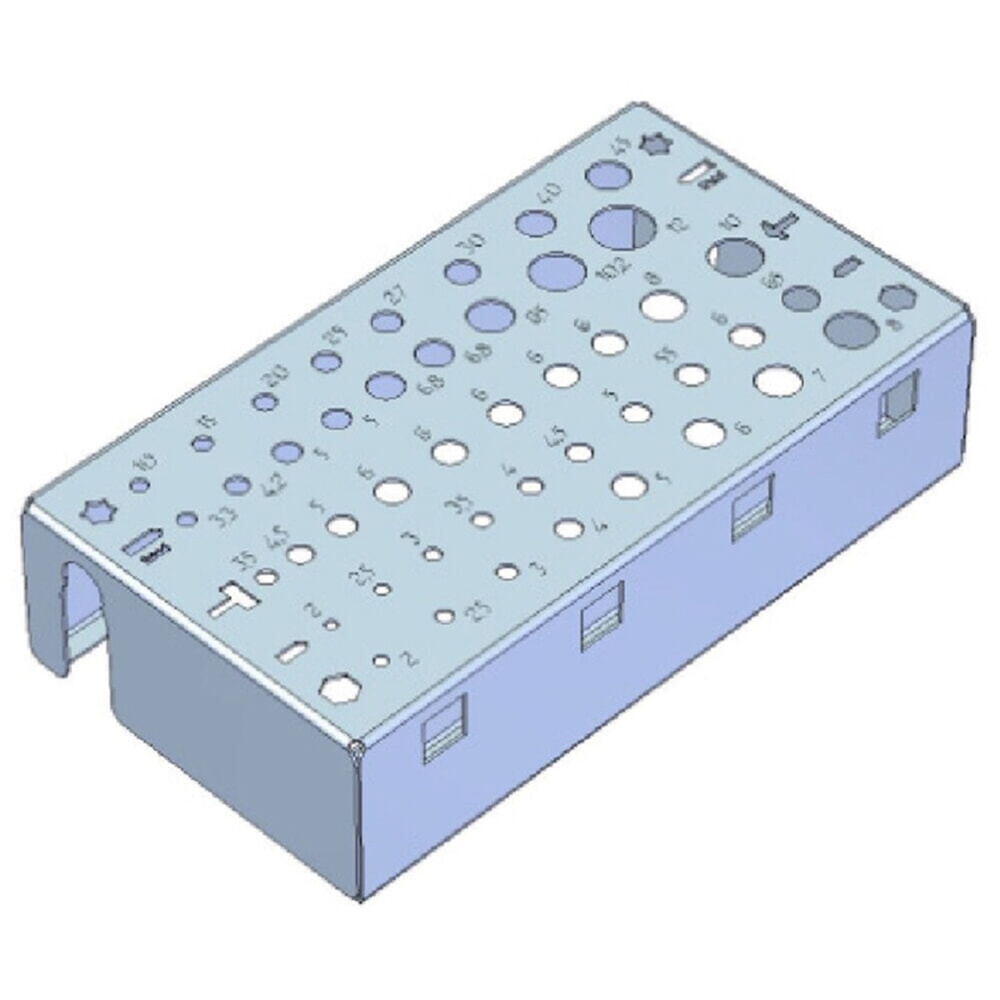 Číslo obrázka výrobku 3: Fami Držiak vŕtačky z nerezovej ocele Vxš x H 39 x 155 x 84 mm