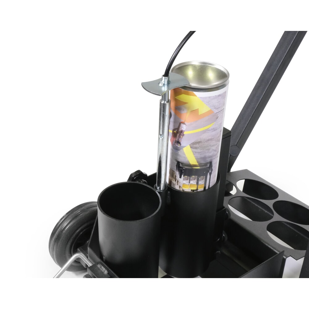 Číslo obrázka výrobku 3: DURABLE podlahový značkovací vozík DURALINE® EasyTrack, na 2 plechovky