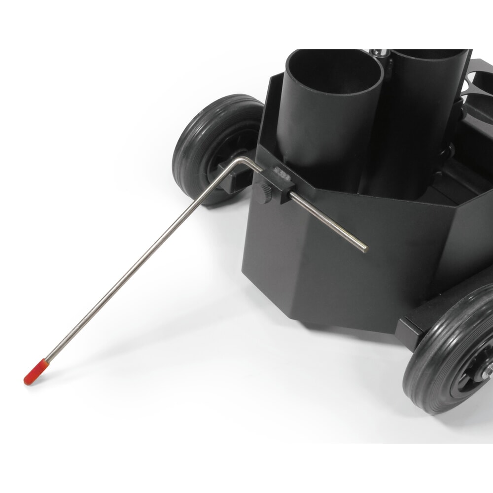 Číslo obrázka výrobku 6: DURABLE podlahový značkovací vozík DURALINE® EasyTrack, na 2 plechovky