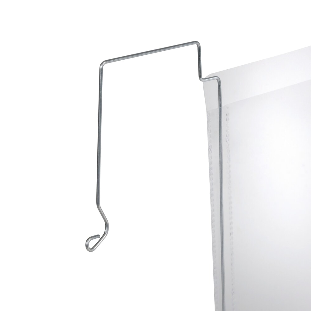 Číslo obrázka výrobku 2: DURABLE vrecka na dokumenty s drôtenými úchytmi, DIN A5 na šírku, otvorené