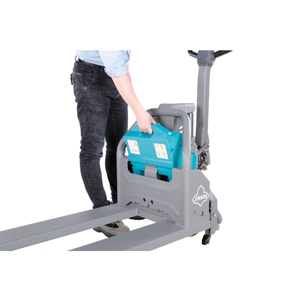 Číslo obrázka výrobku 4: Elektrický paletový vozík Ameise® PTE 1.3, nosnosť 1 300 kg, dĺžka vidlíc 1 150 mm