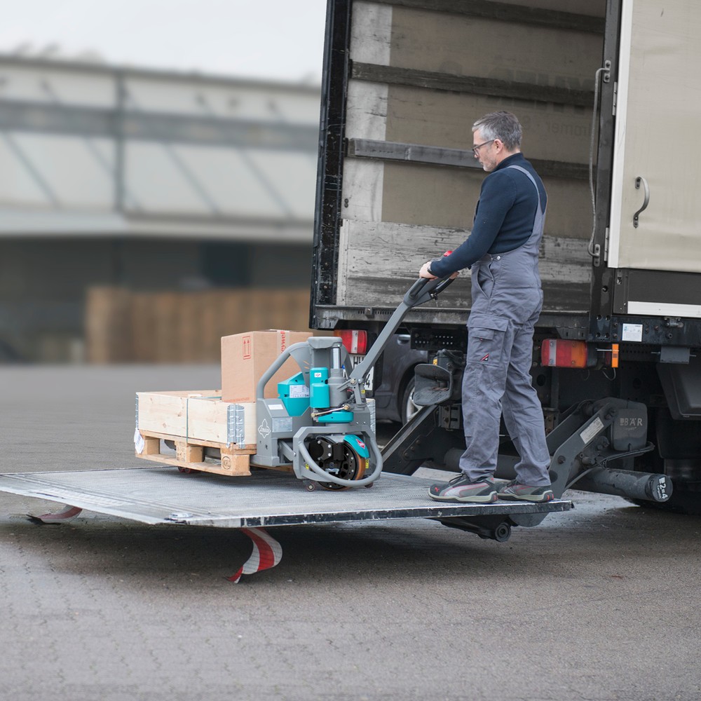 Číslo obrázka výrobku 8: Elektrický paletový vozík Ameise® PTE 1.3, nosnosť 1 300 kg, dĺžka vidlíc 1 150 mm