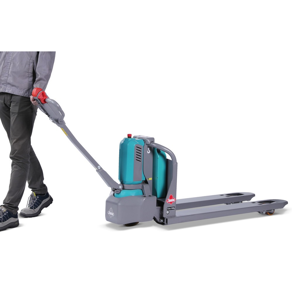 Číslo obrázka výrobku 7: Elektrický paletový vozík Ameise® PTE 1.1, nosnosť 1 100 kg, dĺžka vidlíc 1 150 mm