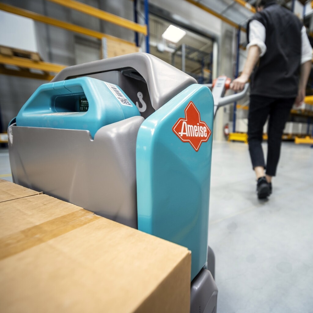 Číslo obrázka výrobku 7: Elektrický paletový vozík Ameise® PTE 1.5, nosnosť 1 500 kg, dĺžka vidlíc 1 000 mm