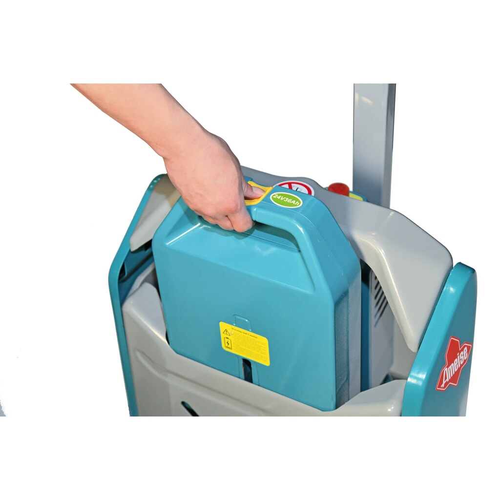 Elektrický paletový vozík Ameise® PTE 1.5, nosnosť 1 500 kg, dĺžka vidlíc 1 000 mm Číslo obrázka výrobku 3: Elektrický paletový vozík Ameise® PTE 1.5, nosnosť 1 500 kg, dĺžka vidlíc 1 000 mm