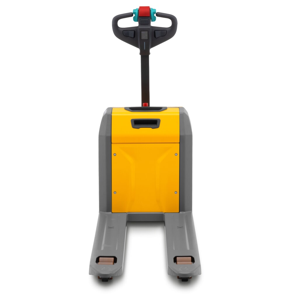 Elektrický paletový vozík Jungheinrich AME 18, nosnosť 1 800 kg, dĺžka vidlíc 1 150 mm, špeciálna šírka vidlíc 670 mm, tandemové kolieska Číslo obrázka výrobku 3: Elektrický paletový vozík Jungheinrich AME 18, nosnosť 1 800 kg, dĺžka vidlíc 1 150 mm, špeciálna šírka vidlíc 670 mm, tandemové kolieska