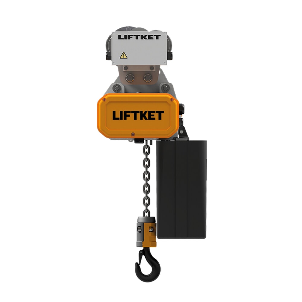 LIFTKET S-Line elektrický reťazový kladkostroj s elektrickým odpružením, nosnosť 125 kg, 8/2 m/min Obrázok výrobku: LIFTKET S-Line elektrický reťazový kladkostroj s elektrickým odpružením, nosnosť 125 kg, 8/2 m/min