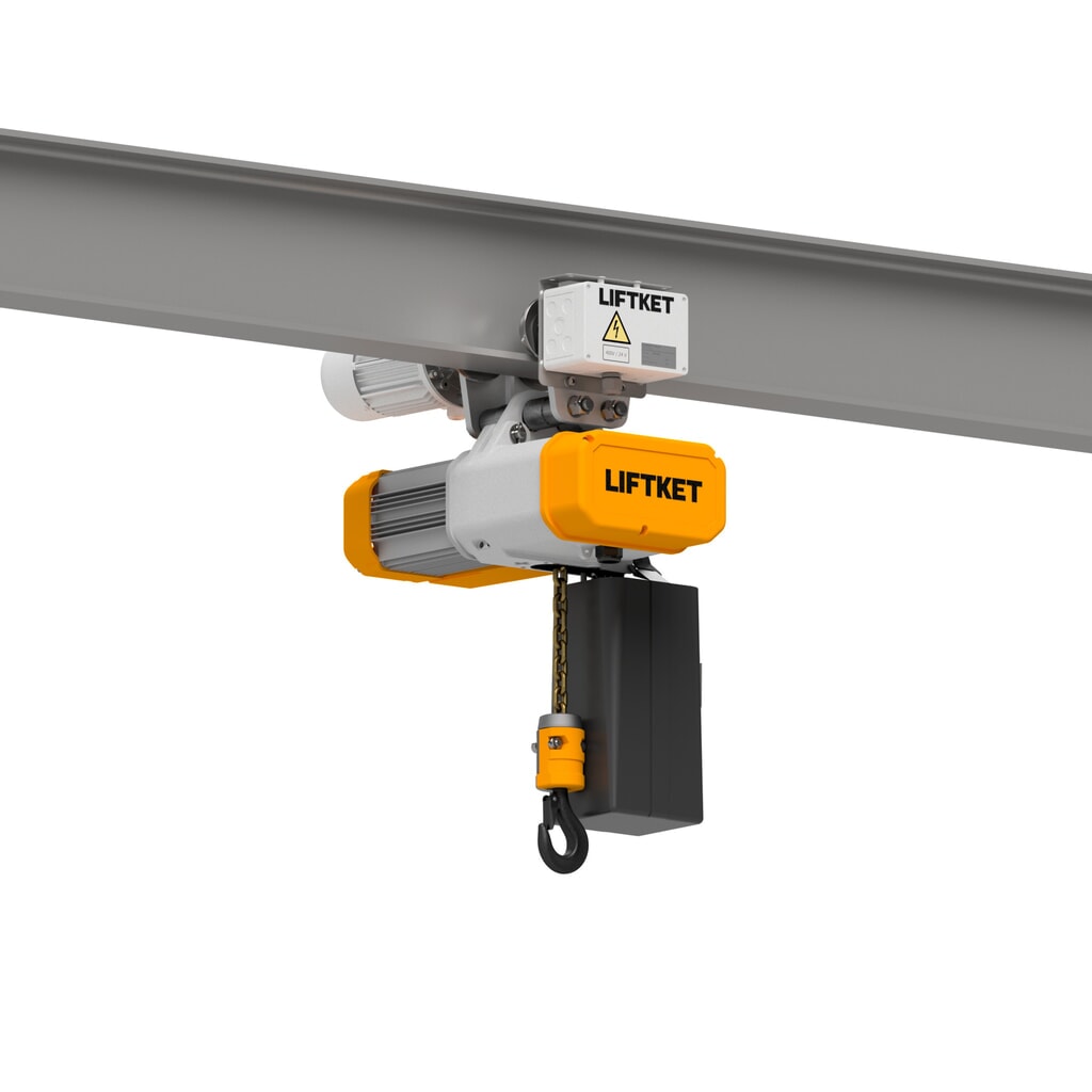 Číslo obrázka výrobku 5: LIFTKET S-Line elektrický reťazový kladkostroj s elektrickým odpružením, nosnosť 125 kg, 8/2 m/min