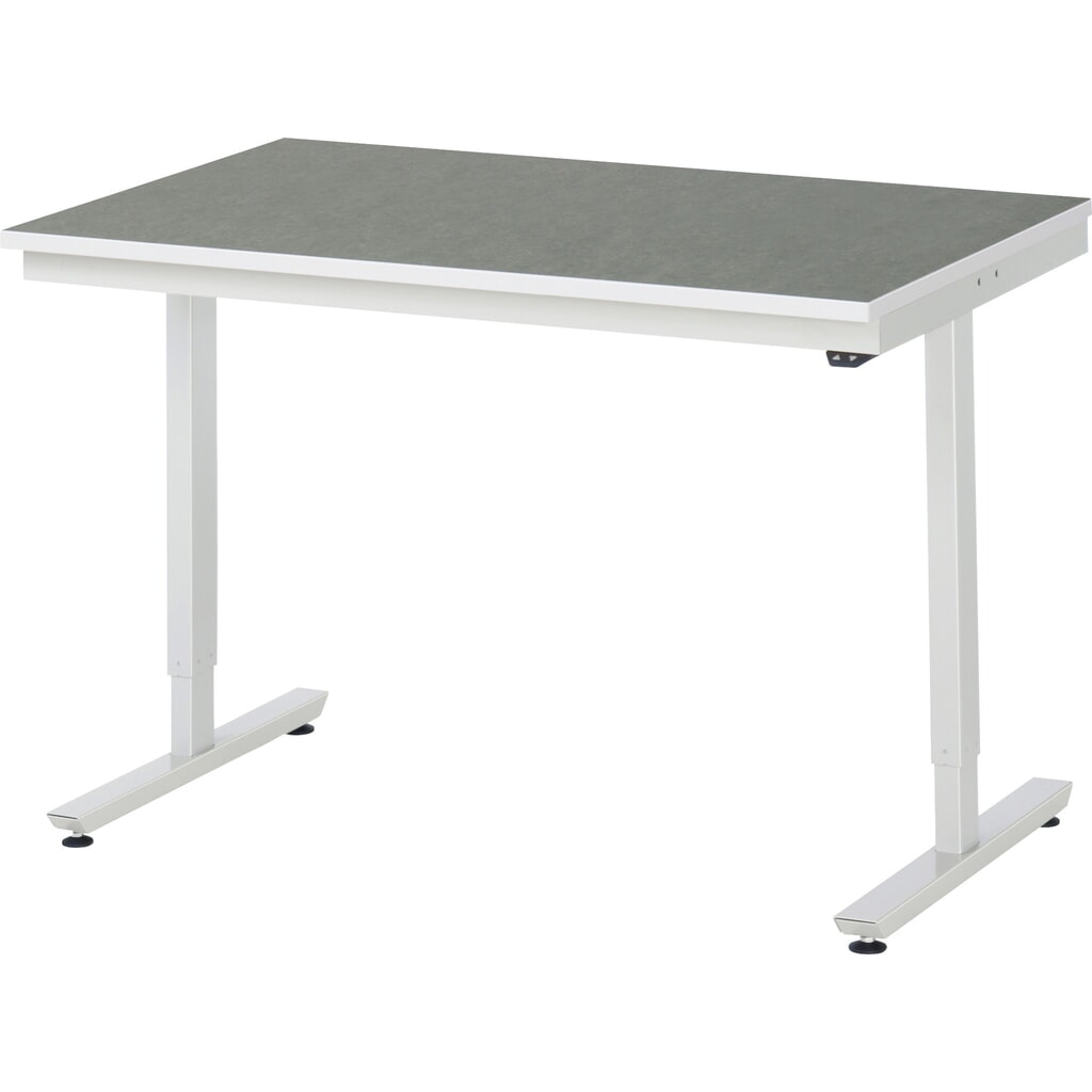Elektrický, výškovo nastaviteľný pracovný stôl RAU série adlatus 300, v × š × h 720 – 1 120 × 1 250 × 800 mm, pracovná doska s univerzálnym/linoleovým povrch Obrázok výrobku: Elektrický, výškovo nastaviteľný pracovný stôl RAU série adlatus 300, v × š × h 720 – 1 120 × 1 250 × 800 mm, pracovná doska s univerzálnym/linoleovým povrch