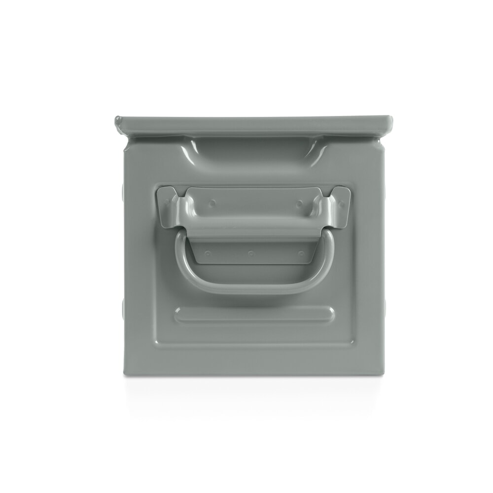 Číslo obrázka výrobku 4: Fami box na prehľadné skladovanie, v × š × h 200 × 200 × 350 mm, oceľový plech, sivá, 8 ks/balenie
