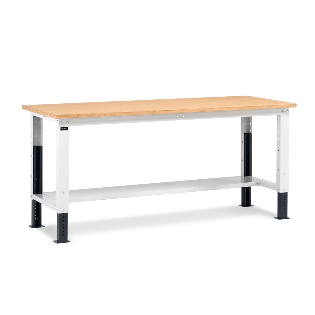 Fami pracovný stôl, výškovo nastaviteľný, nosnosť 1 000 kg, V x Š x H 740-1,110 x 2 000 x 750 mm, RAL 7035 svetlošedá/RAL 7016 antracitové Obrázok výrobku: Fami pracovný stôl, výškovo nastaviteľný, nosnosť 1 000 kg, V x Š x H 740-1,110 x 2 000 x 750 mm, RAL 7035 svetlošedá/RAL 7016 antracitové