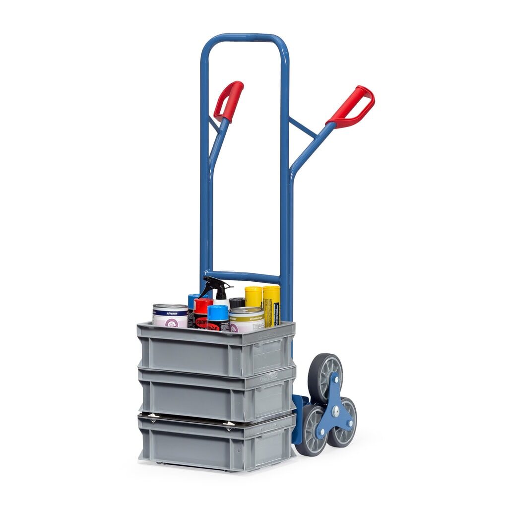 fetra® vrece na schody, 3-ramenná hviezda kolesa, nosnosť 200 kg, lopatka š š x H 320 x 250 mm, oceľ Číslo obrázka výrobku 5: fetra® vrece na schody, 3-ramenná hviezda kolesa, nosnosť 200 kg, lopatka š š x H 320 x 250 mm, oceľ