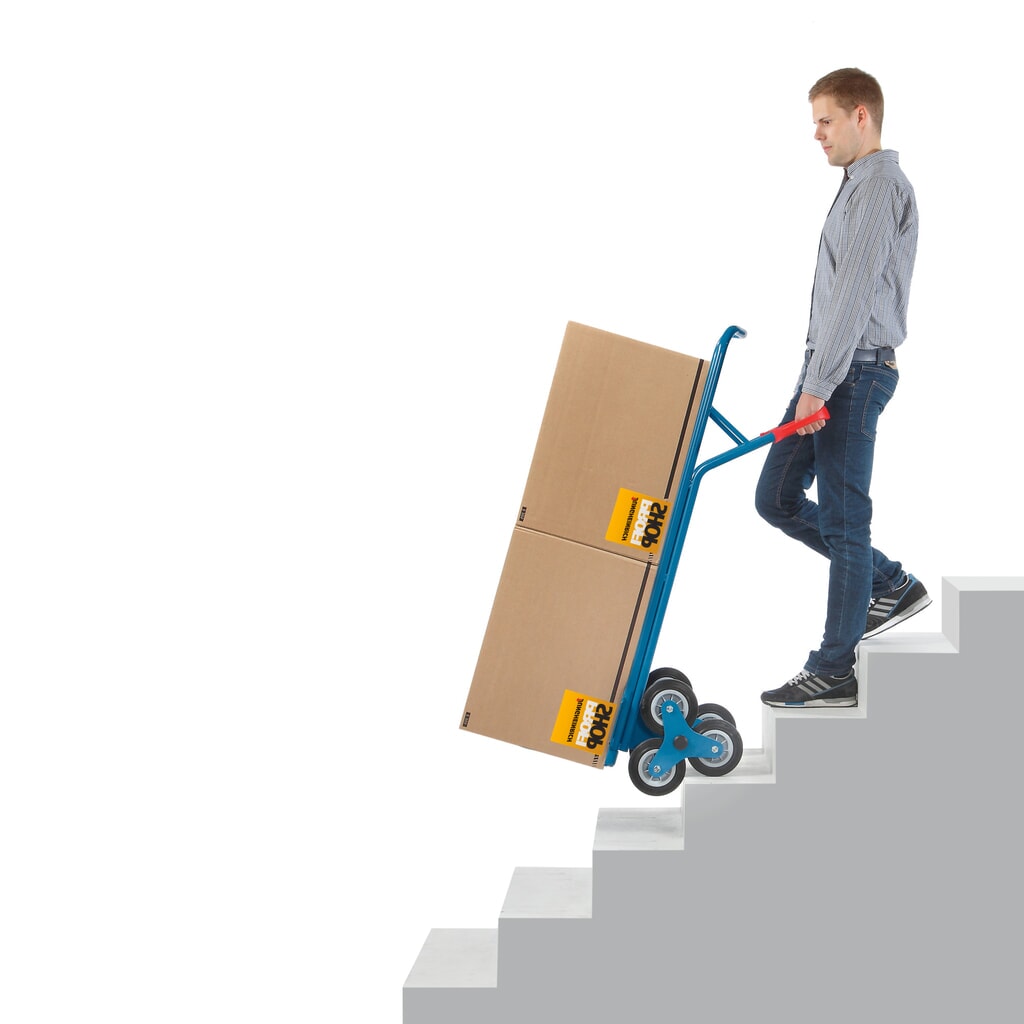 fetra® vrece na schody, 3-ramenná hviezda kolesa, nosnosť 200 kg, lopatka š š x H 320 x 250 mm, oceľ Číslo obrázka výrobku 6: fetra® vrece na schody, 3-ramenná hviezda kolesa, nosnosť 200 kg, lopatka š š x H 320 x 250 mm, oceľ