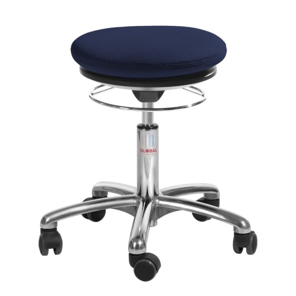 Číslo obrázka výrobku 1: Global Stole A/S Stolička Pilates, 3D tkanina, výška sedadla 450-580 mm, modrá