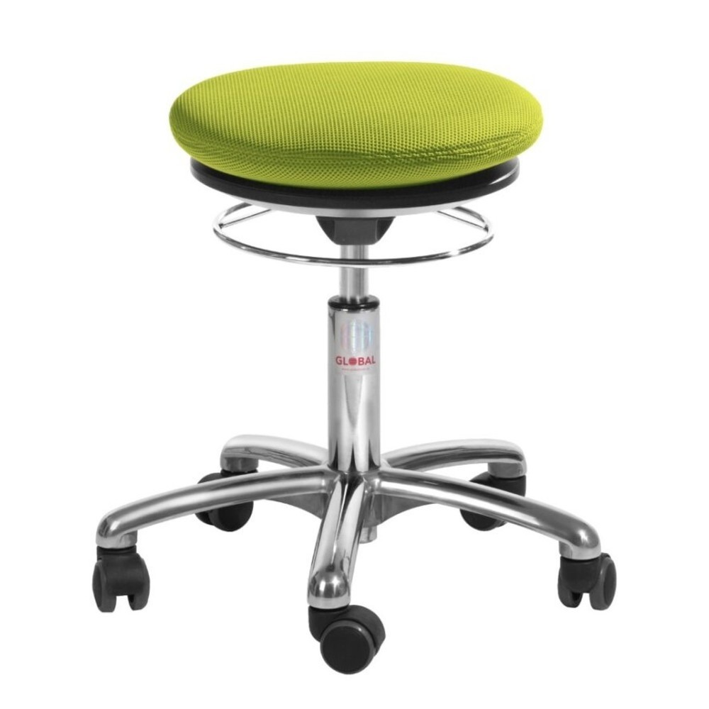 Číslo obrázka výrobku 1: Global Stole A/S Stolička Pilates, 3D tkanina, výška sedadla 450-580 mm, zelená