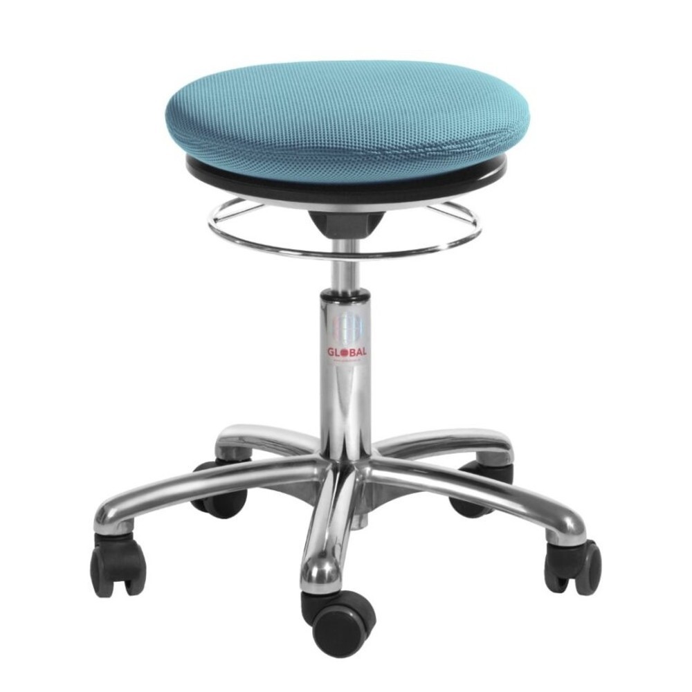 Číslo obrázka výrobku 1: Global Stole A/S Stolička Pilates, 3D tkanina, výška sedadla 450-580 mm, svetlomodrá