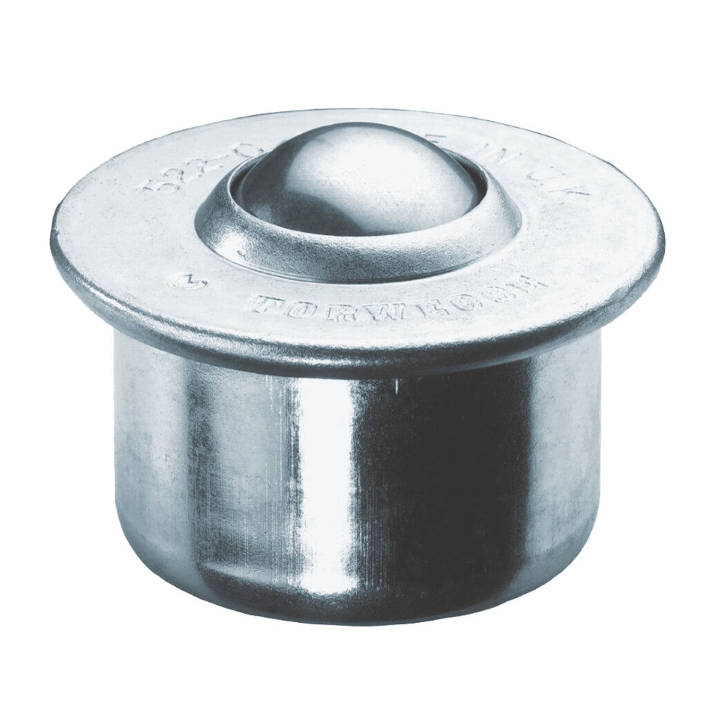Guľôčka, oceľová, Ø 15 mm, nosnosť 50 kg Obrázok výrobku: Guľôčka, oceľová, Ø 15 mm, nosnosť 50 kg