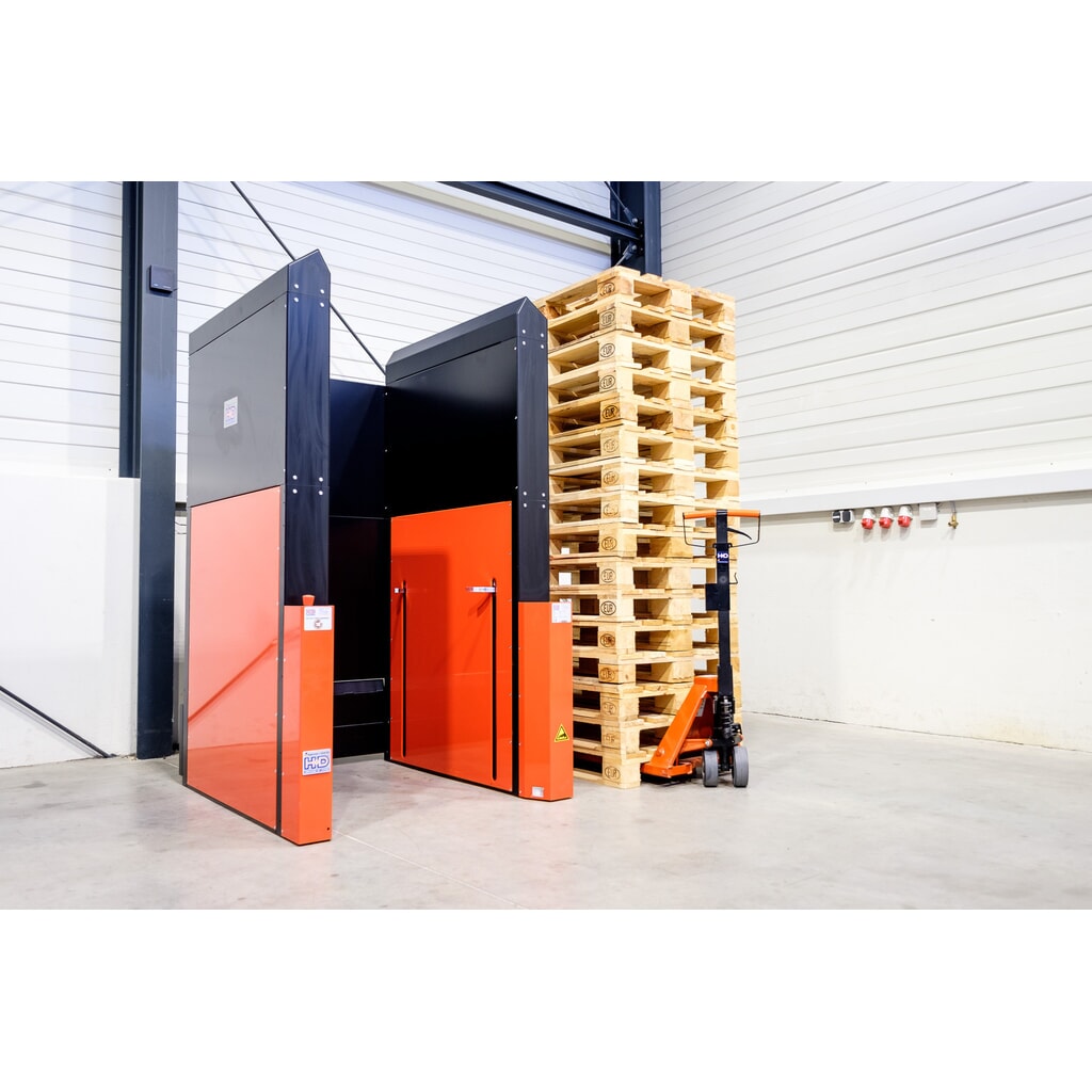 Obrázok výrobku: Hagenauer+Denk paletový zásobník PalServer GM 5, 15 paliet, ŠxD 800 x 1200 mm
