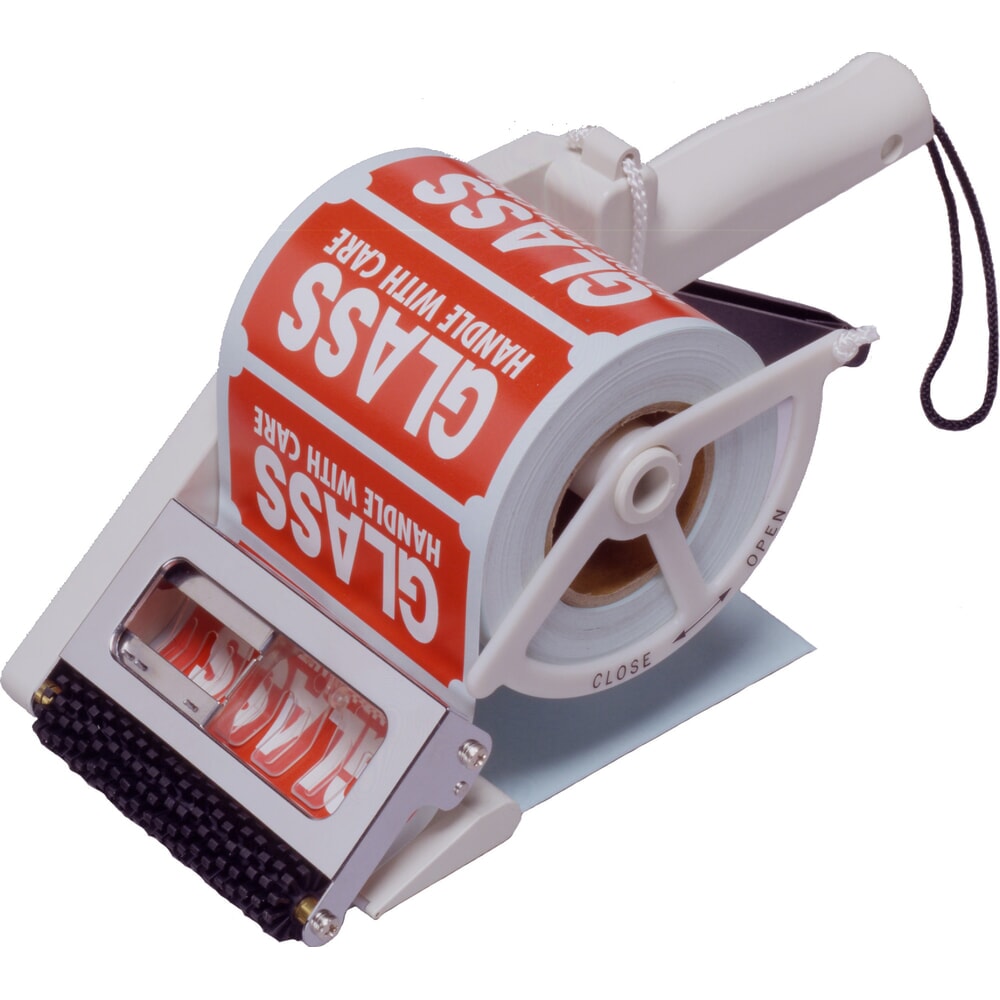 Obrázok výrobku: Ručný dávkovač etikiet TO 100 – pre široké štítky (šírka 55–100 mm), výška štítka 18–60 mm