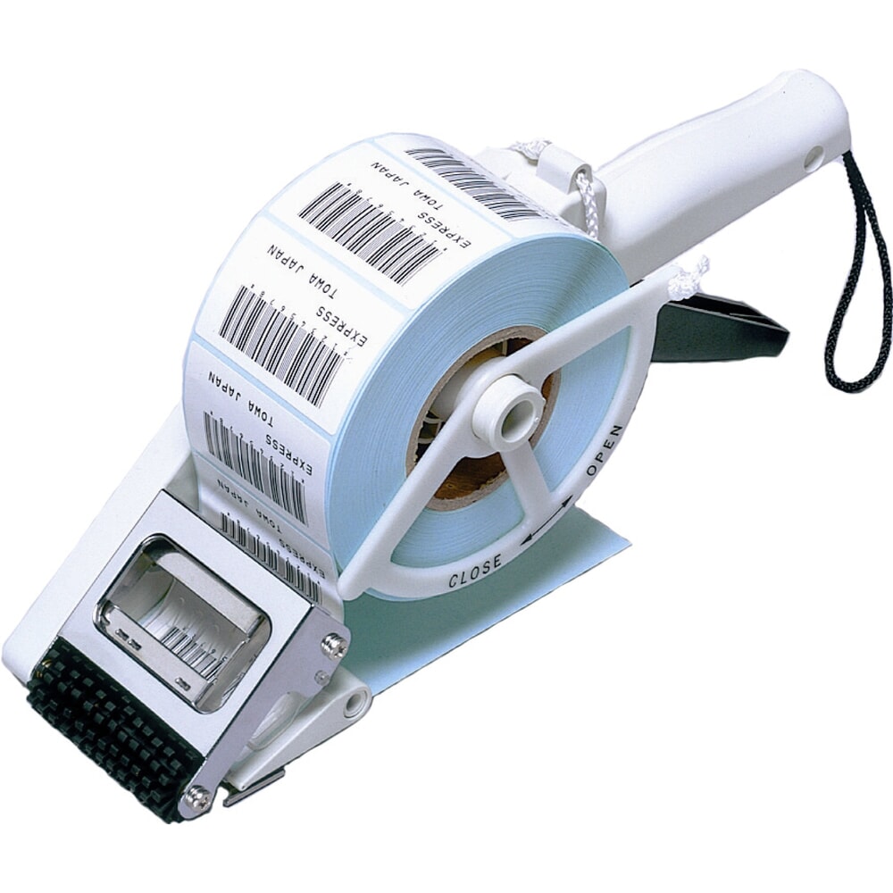 Obrázok výrobku: Ručný dávkovač etikiet TO 60 – univerzálny pre stredne veľké štítky (šírka 25–60 mm), výška štítku 20–60 mm