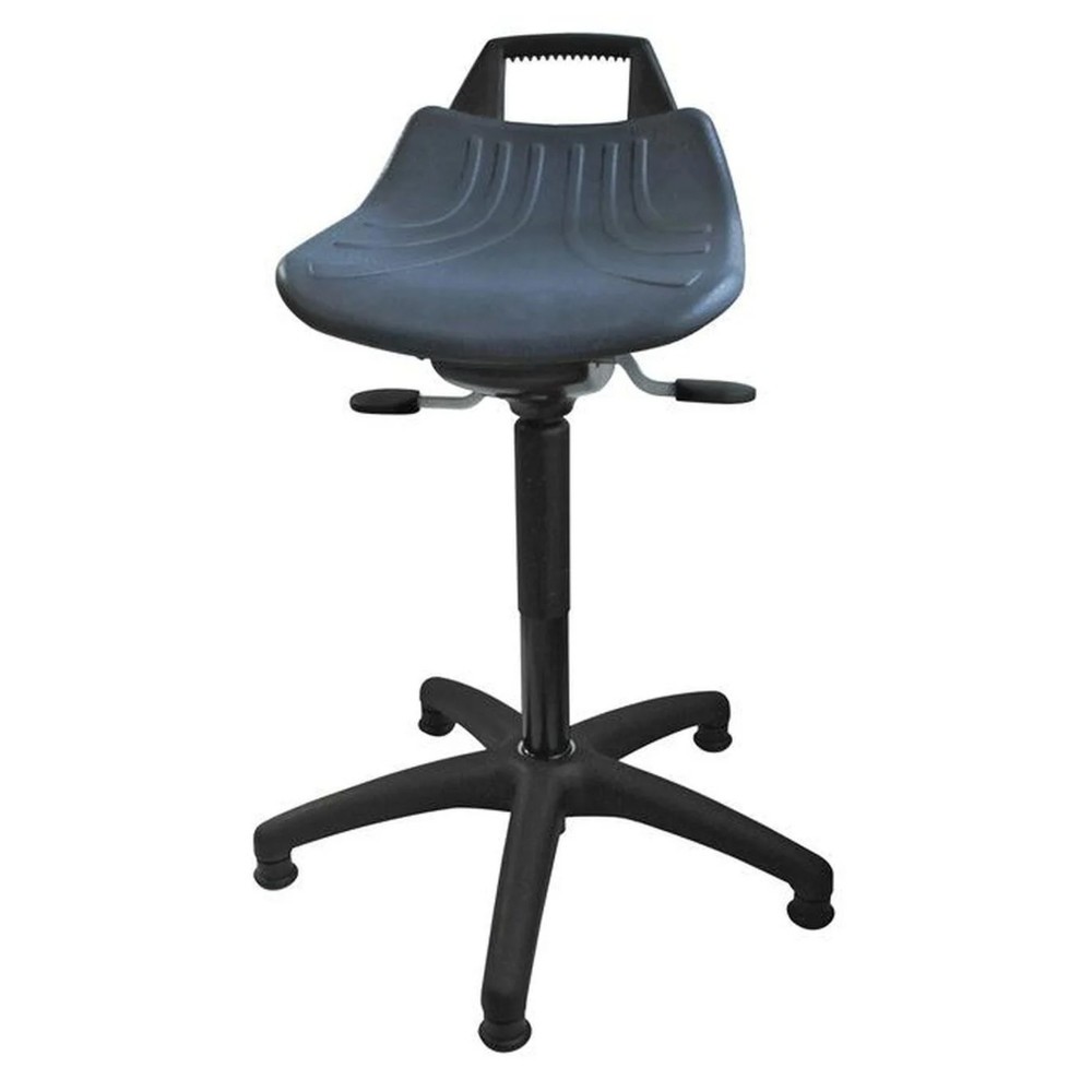 Obrázok výrobku: HEMMDAL Stolička Premium, PU sedadlo, výška sedadla 500 – 700 mm, klzáky