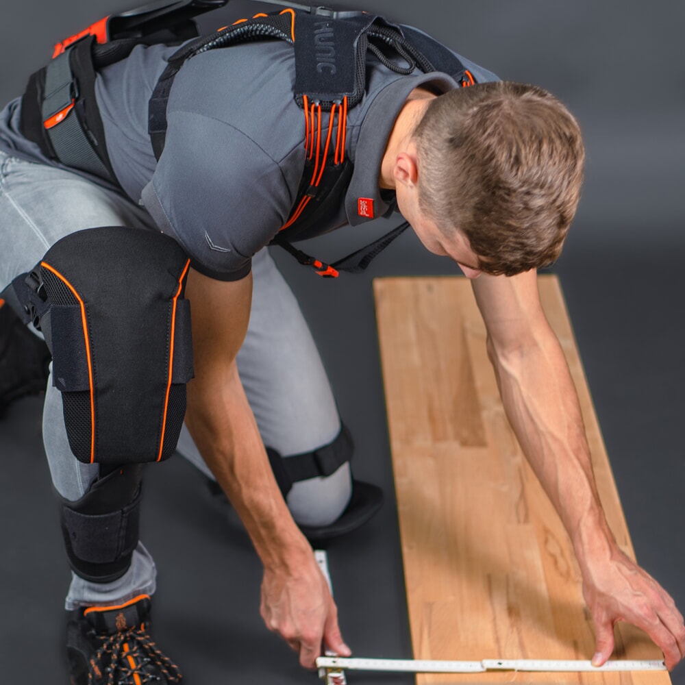 Číslo obrázka výrobku 9: Chrániče kolien Hunic SoftExo KneePatch, vhodné pre exoskelet SoftExo Lift