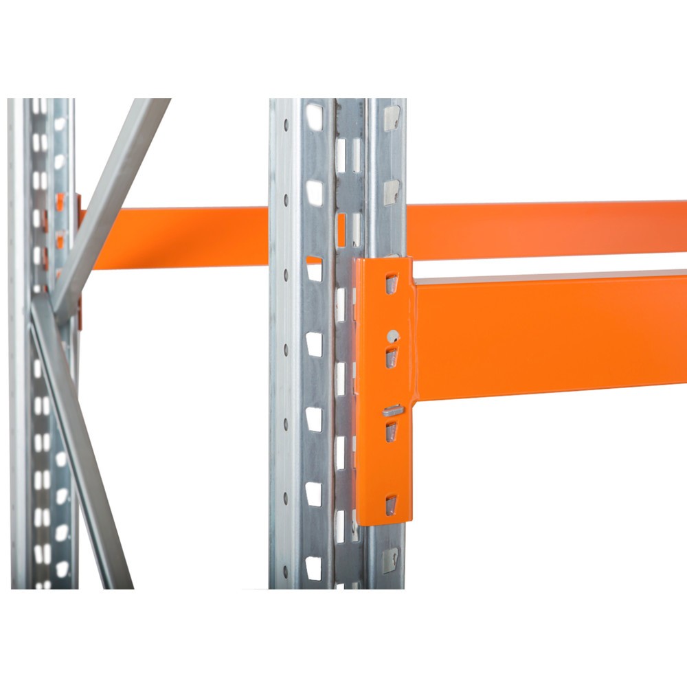 Číslo obrázka výrobku 7: Hybridný regál ManOrga, široký a paletový regál, nadstavbové pole, v × š × h 4 500 × 1 825 × 1 100 mm