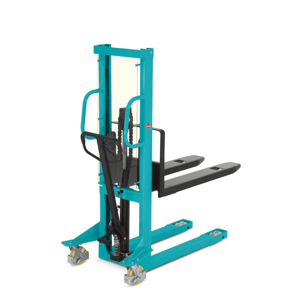 Hydraulický vysokozdvižný vozík Ameise® PSM 1.0 s jednoduchým stĺpikom, výška zdvihu 1 000 mm, nosnosť 1 000 kg Obrázok výrobku: Hydraulický vysokozdvižný vozík Ameise® PSM 1.0 s jednoduchým stĺpikom, výška zdvihu 1 000 mm, nosnosť 1 000 kg