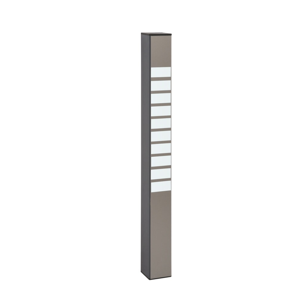 Index doska na triedenie kariet, 10 priehradiek, VxŠ 750 x 80 mm Číslo obrázka výrobku 1: Index doska na triedenie kariet, 10 priehradiek, VxŠ 750 x 80 mm