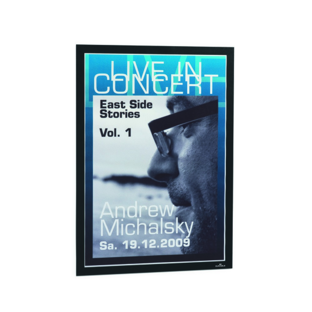 Číslo obrázka výrobku 7: Informačný rám DURABLE DURAFRAME®, samolepiaci, DIN A3, čierny