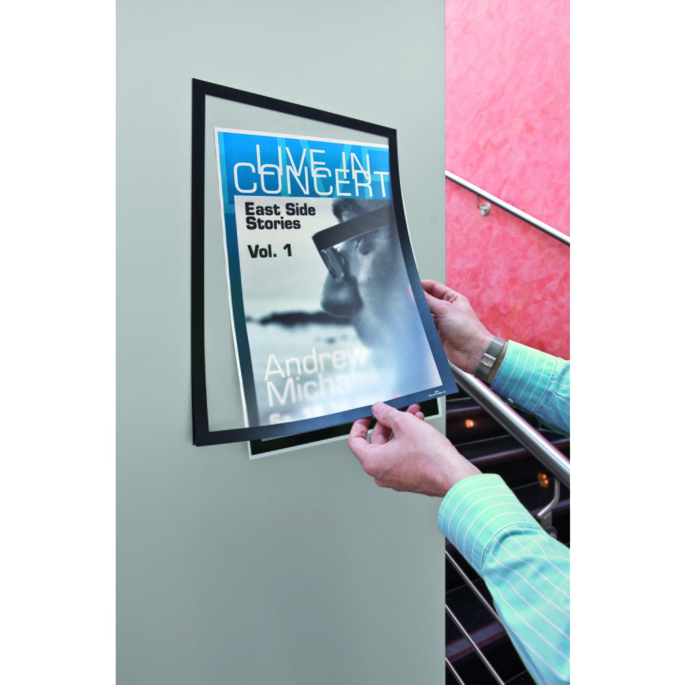 Číslo obrázka výrobku 9: Informačný rám DURABLE DURAFRAME®, samolepiaci, DIN A3, čierny