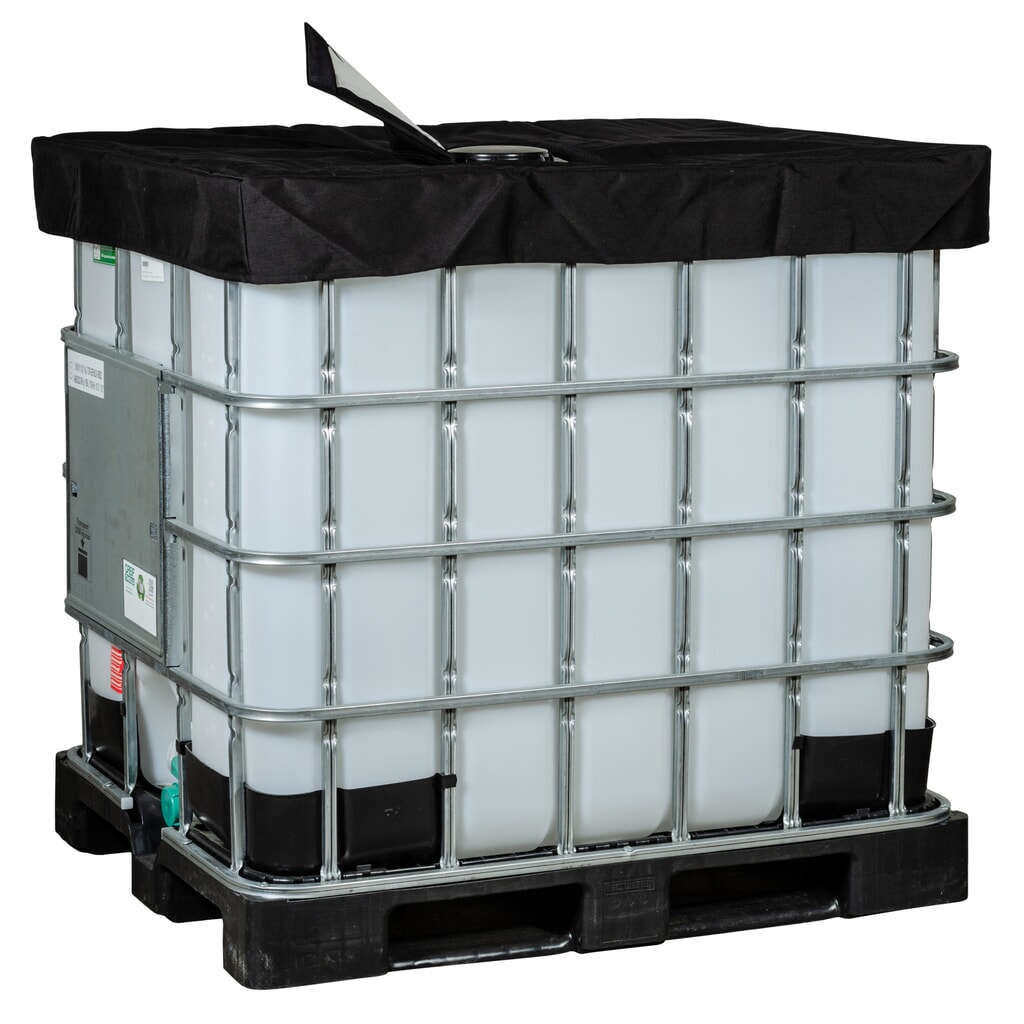 Izolačné veko pre vyhrievaciu manžetu kontajnera IBC Kuhlmann, 1 000 l Obrázok výrobku: Izolačné veko pre vyhrievaciu manžetu kontajnera IBC Kuhlmann, 1 000 l