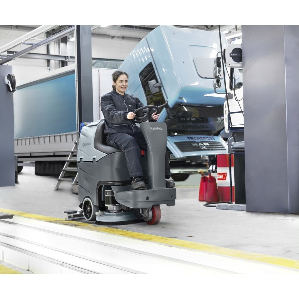 Číslo obrázka výrobku 2: Ride-on Prací stroj Nilfisk® BR 652, vrátane nabíjačky