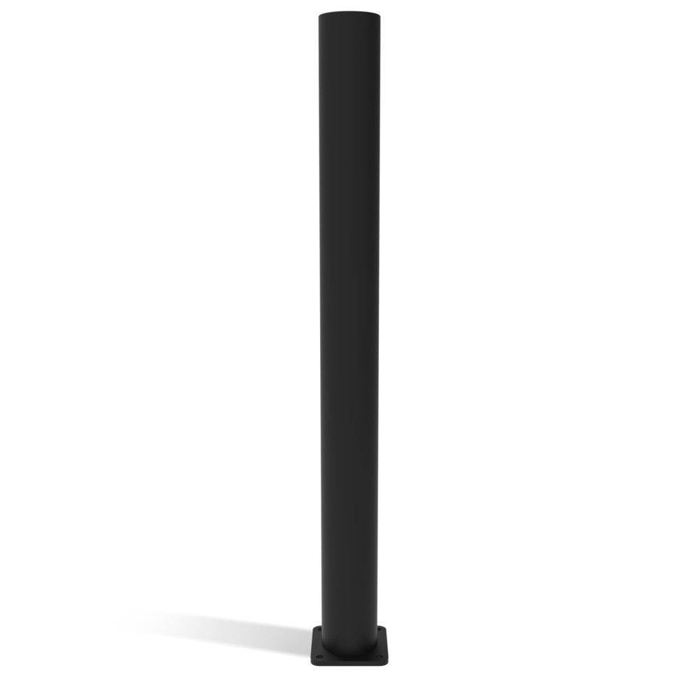 Číslo obrázka výrobku 3: Jednoduchý stĺpik pre bezpečnostné koľajnice „Delta“, Ø 110 mm, výška 1,20 m