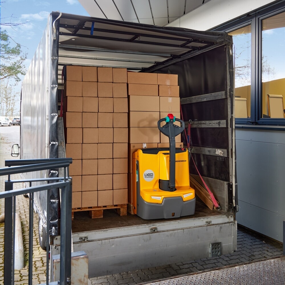 Číslo obrázka výrobku 5: Elektrický paletový vozík Jungheinrich EJE 114i, nosnosť 1 400 kg, dĺžka vidlíc 1 150 mm