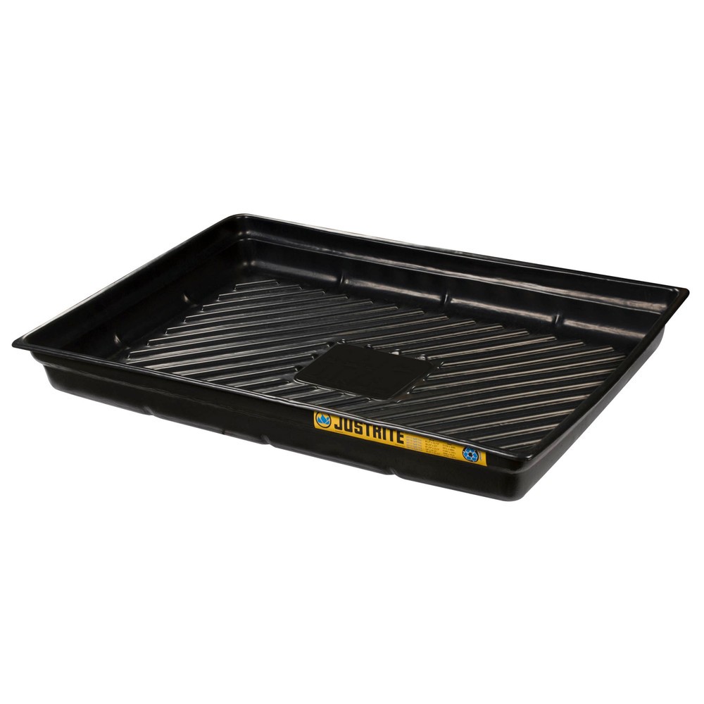 Číslo obrázka výrobku 1: Justrite Vnútorná odkvapkávacia vanička 119 x 83 mm kapacita 109 litrov