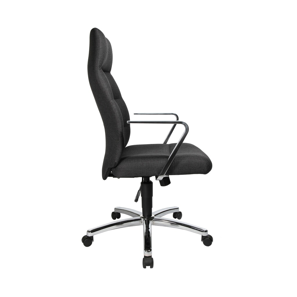 Predseda Topstar® Kancelárska otočná stolička Výkonná stolička, anthracitové látky Číslo obrázka výrobku 3: Predseda Topstar® Kancelárska otočná stolička Výkonná stolička, anthracitové látky