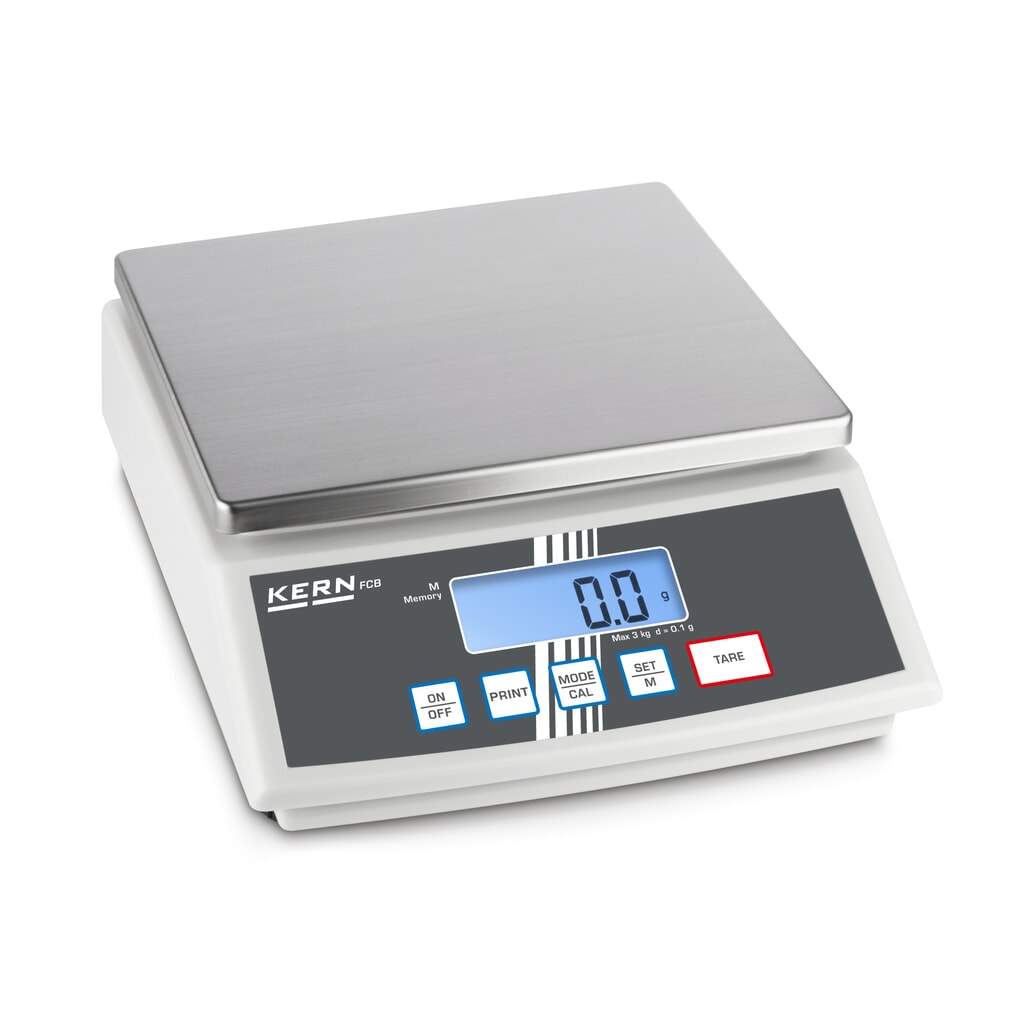 KERN Kompaktná váha BASIC, rozsah váženia max. 12 kg Obrázok výrobku: KERN Kompaktná váha BASIC, rozsah váženia max. 12 kg