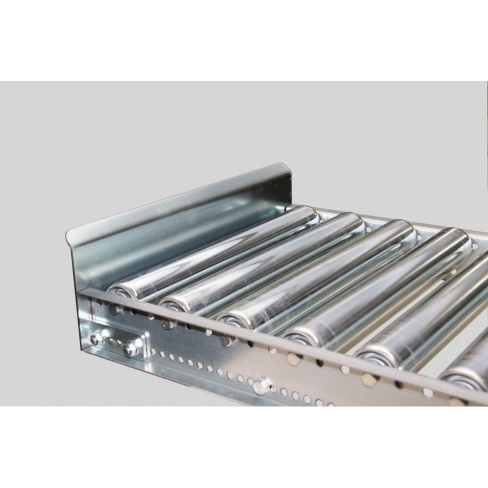 Číslo obrázka výrobku 2: Koncová zarážka pre vysokovýkonný valčekový dopravník, pozinkovaný, skrutkovaný, šírka pásu 1,000 mm