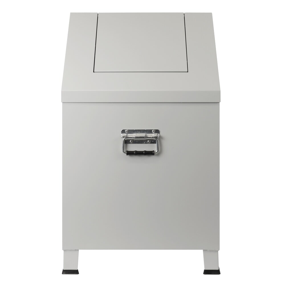 Číslo obrázka výrobku 7: Kontajner na textilný odpad, VV x Š x H 680 x 400 x 400 mm, svetlošedá