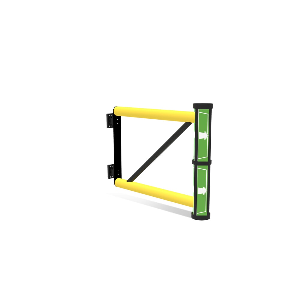 Číslo obrázka výrobku 2: krídlové dvere pre bezpečnostné koľajnice „Delta“, VxŠ 1200 x 800 mm