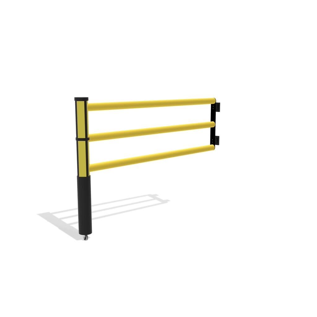 Číslo obrázka výrobku 4: krídlové dvere pre bezpečnostné koľajnice „Delta“, VxŠ 1200 x 1 750 mm, s rolkou
