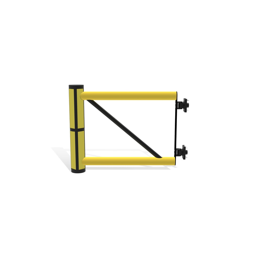 Číslo obrázka výrobku 5: krídlové dvere pre bezpečnostné koľajnice „Delta“, VxŠ 1200 x 800 mm